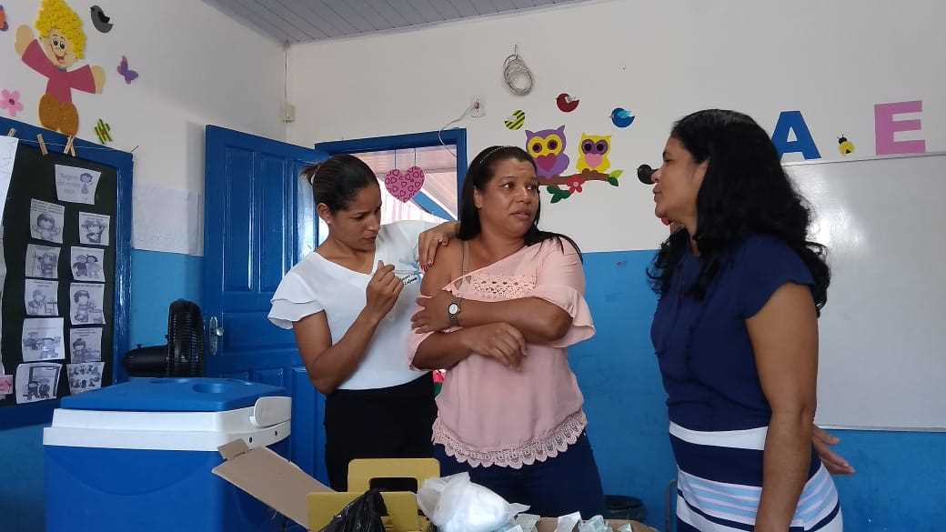 Camacã: Campanha de Vacinação contra Influenza (Gripe) alcança professores da rede pública 
